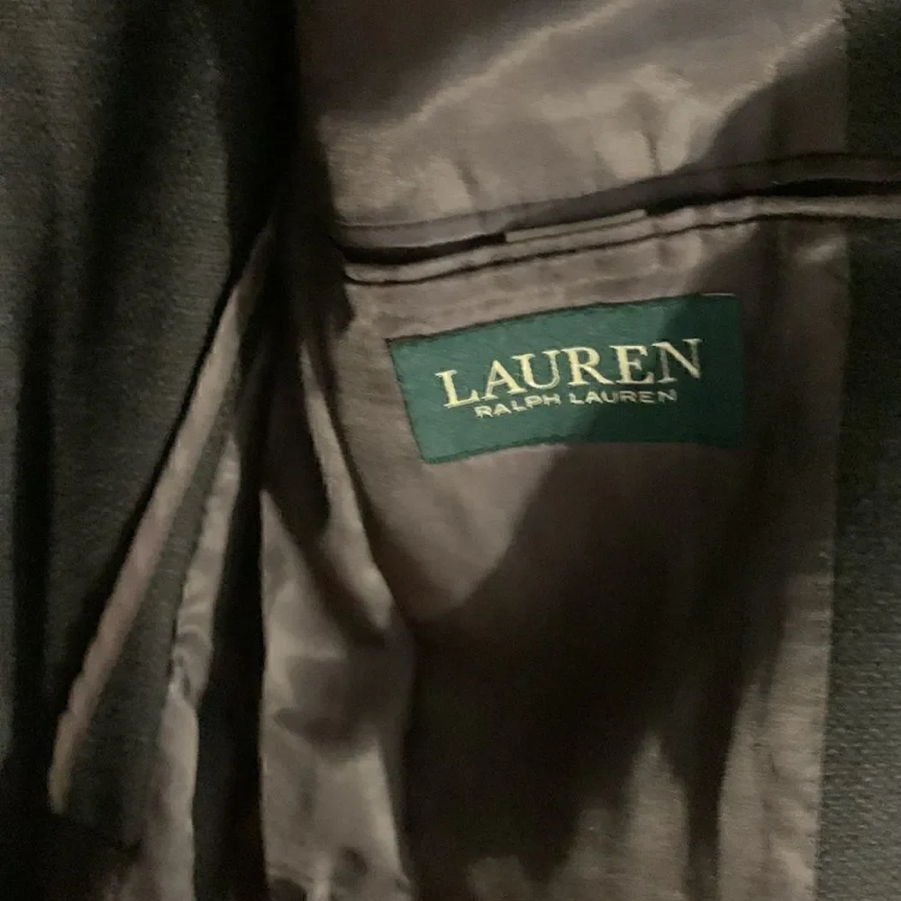 Ralph Lauren EUC gray 100% wool suit jacket Size 43R
